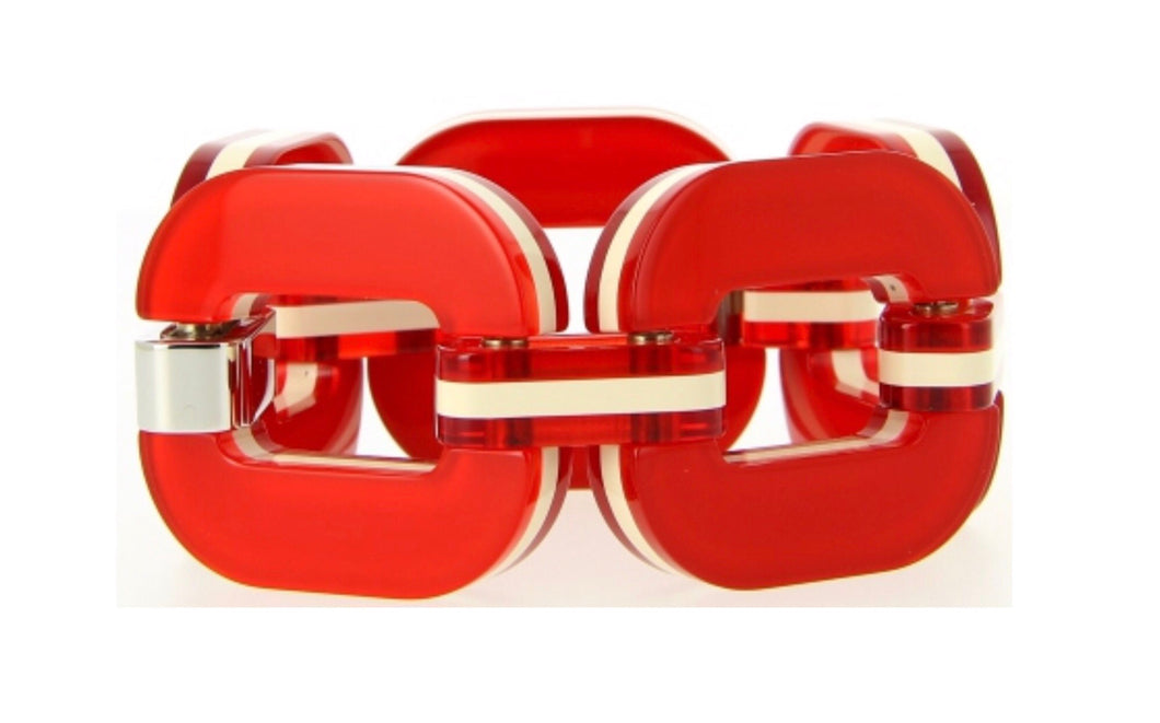 Red/White Large Bracelet