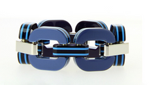 Load image into Gallery viewer, Shades of Blue Medium Bracelet
